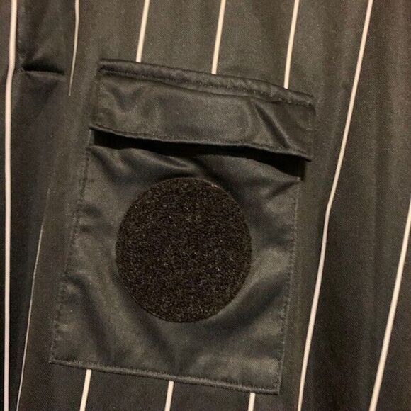 OFFICIAL SPORTS SIZE LARGE LONG SLEEVED SOCCER REFEREE UNIFORM SHIRT - Picture 3 of 6